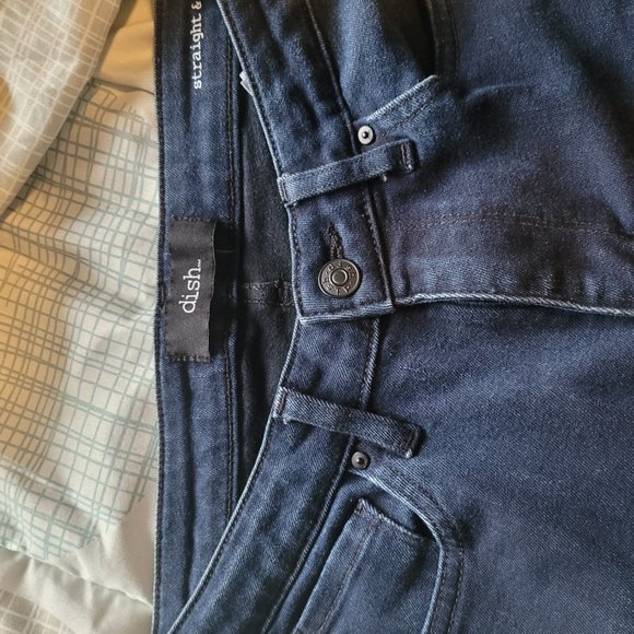 27x32 Dish Denim Straight and Narrow Deep Indigo Jeans - Picture 2 of 3